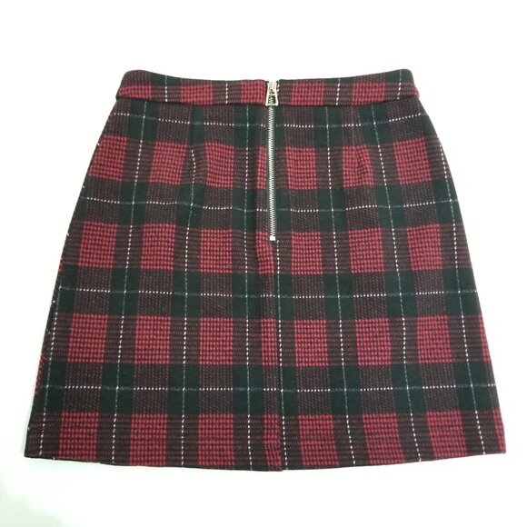 River Island Red and Black A-Line Mini Skirt little girl size 7 (C5) - Picture 9 of 10